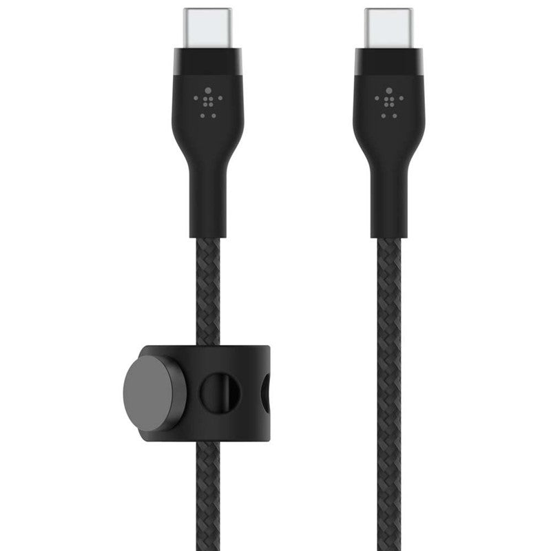 Belkin Braided Silicone Lightning USB-C to USB-C Cable - 1 M Belkin Braided Silicone Lightning USB-C to USB-C Cable - 1 M